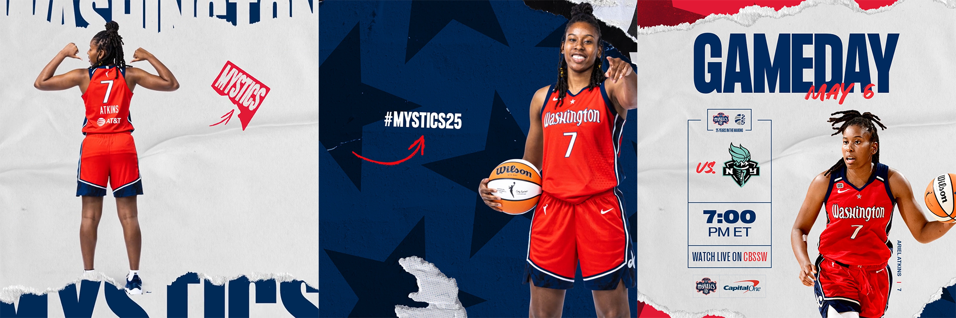 WNBA Washington Mystics Ariel Atkins