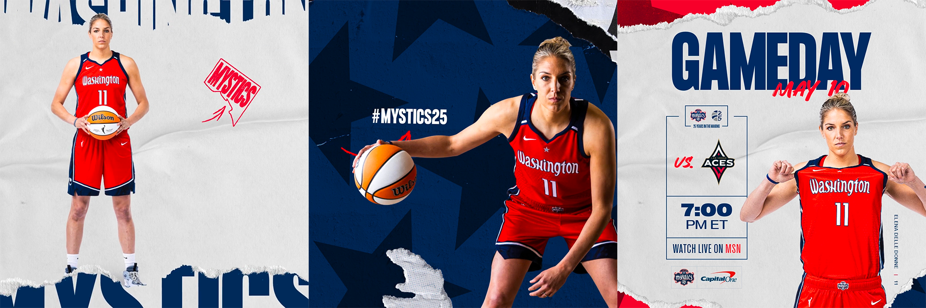 WNBA Washington Mystics Elena Delle Donne