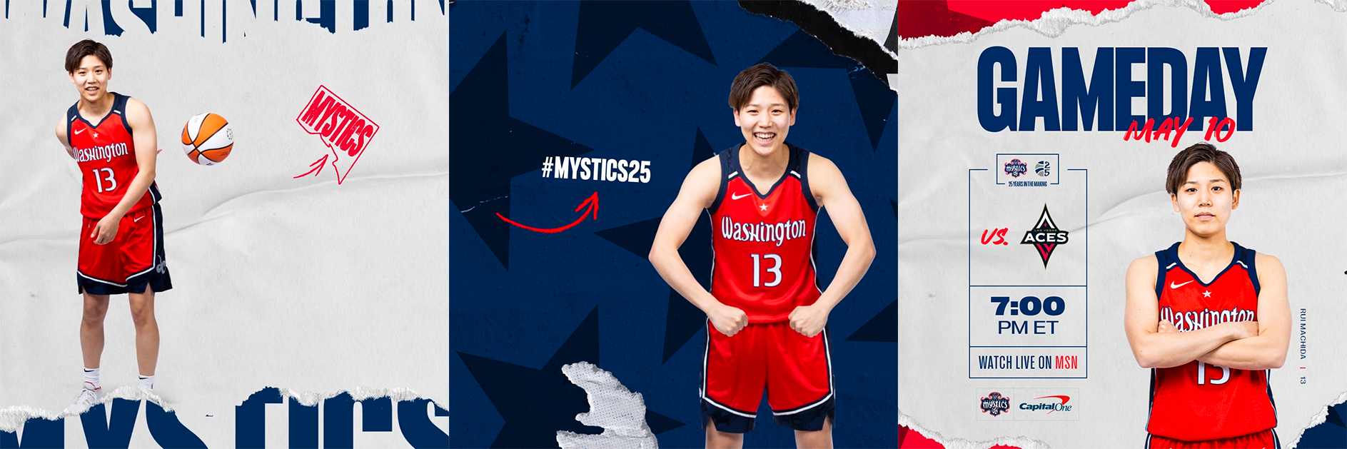 WNBA Washington Mystics Rui Machida